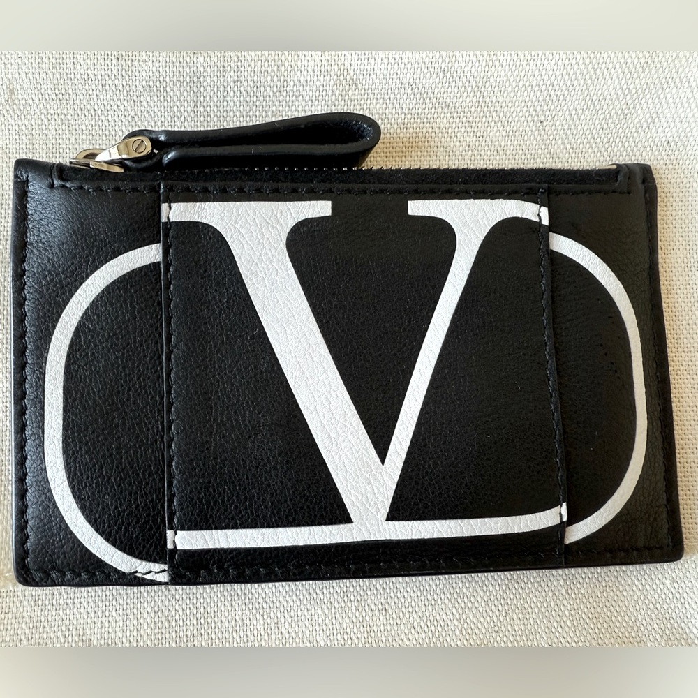 Authentic Valentino Garavani Pocket Size Card Holder